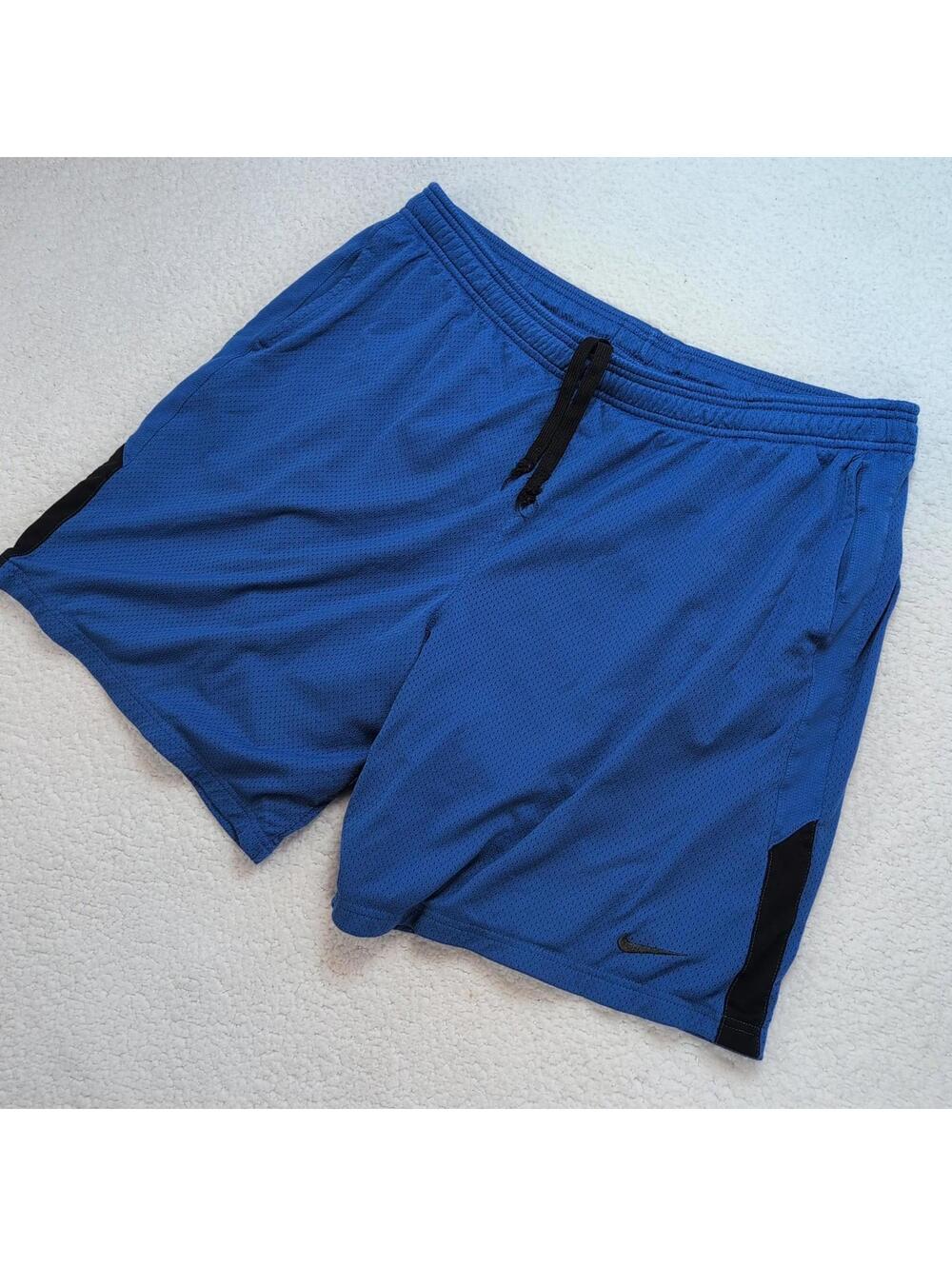 Nike Dri‑FIT Mesh Shorts Men’s size 2XL Athletic Drawstring Blue